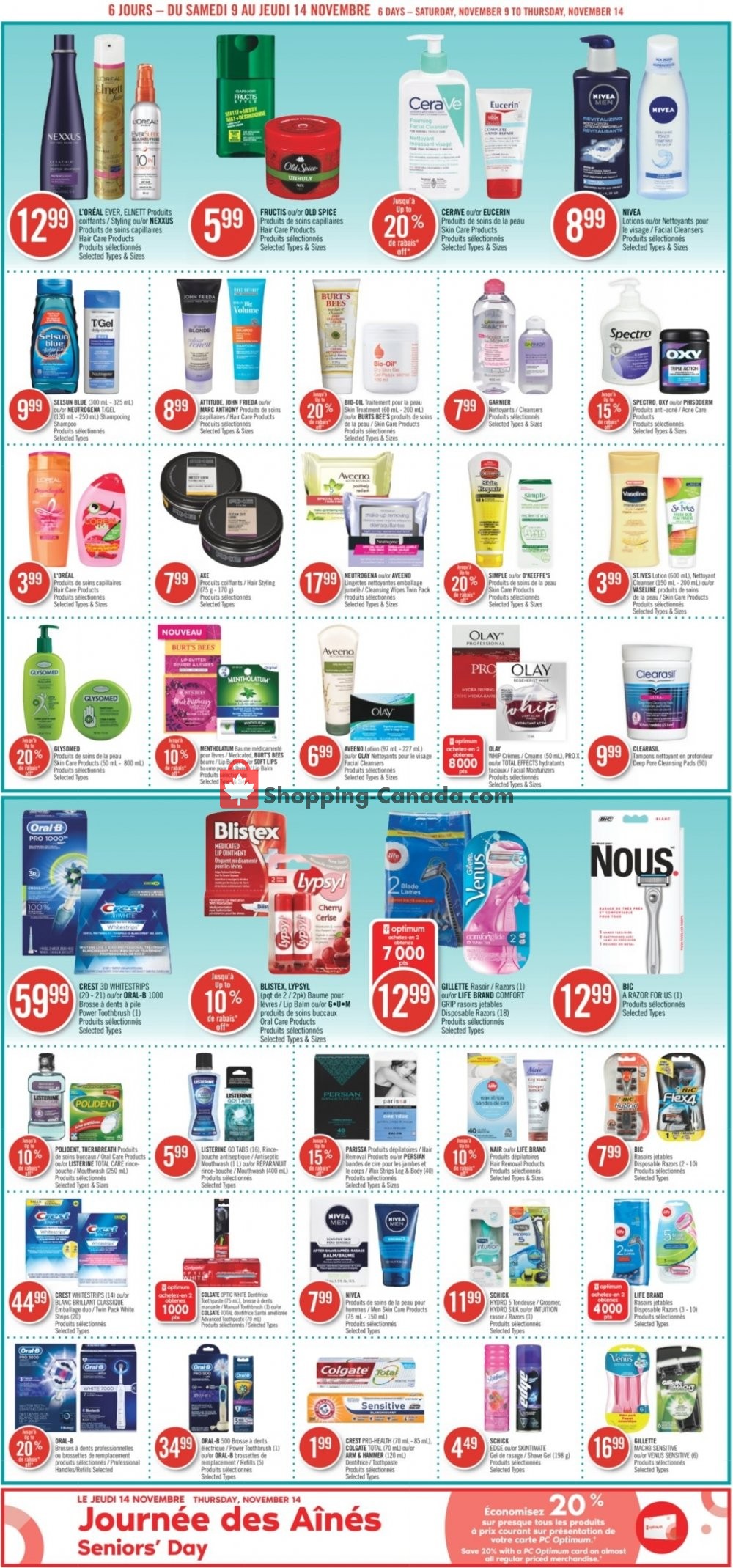Pharmaprix flyer from Saturday November 9, 2019 to Thursday November 14, 2019 - page 13
