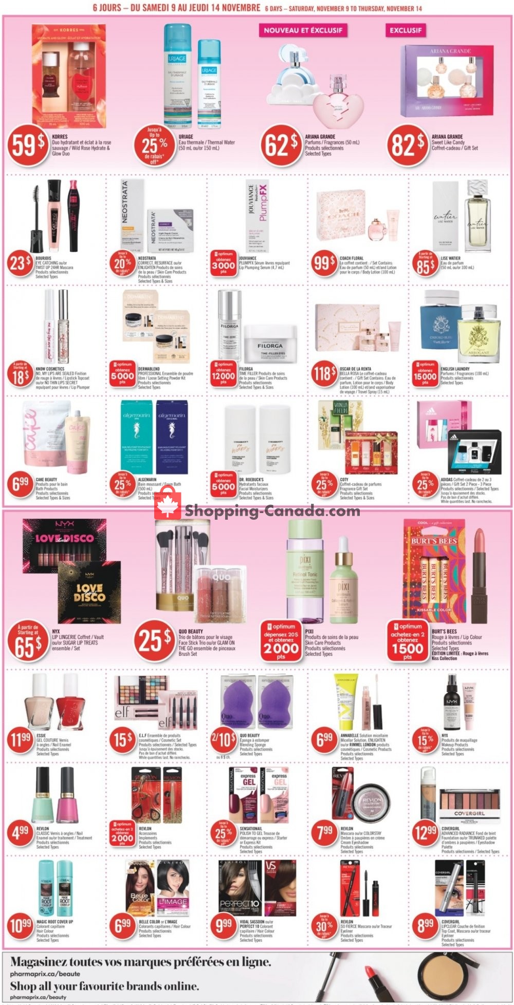 Pharmaprix flyer from Saturday November 9, 2019 to Thursday November 14, 2019 - page 16
