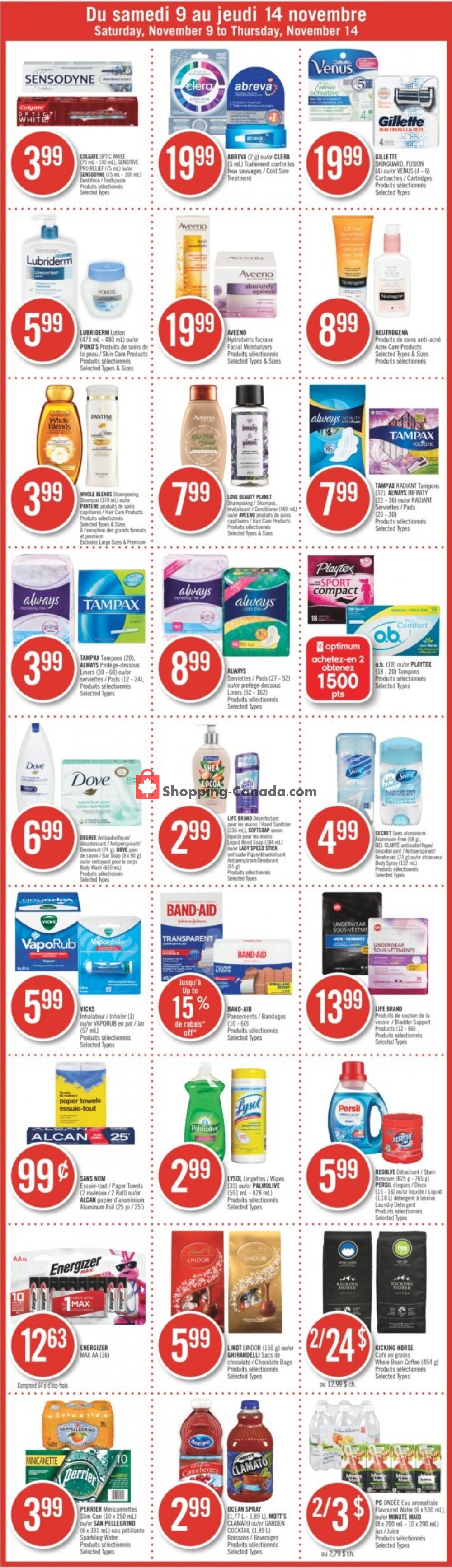 Pharmaprix flyer from Saturday November 9, 2019 to Thursday November 14, 2019 - page 2