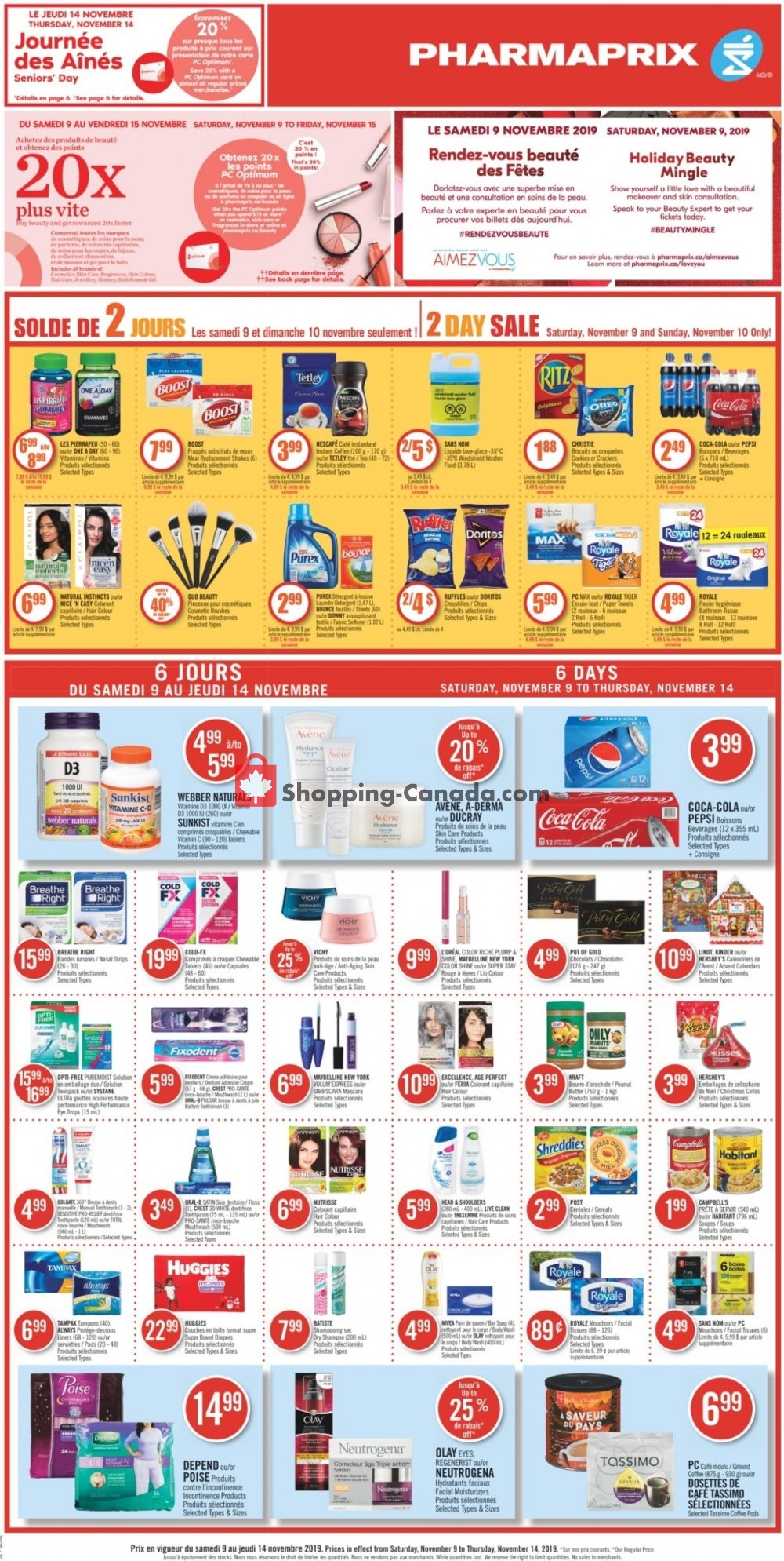 Pharmaprix flyer from Saturday November 9, 2019 to Thursday November 14, 2019 - page 3