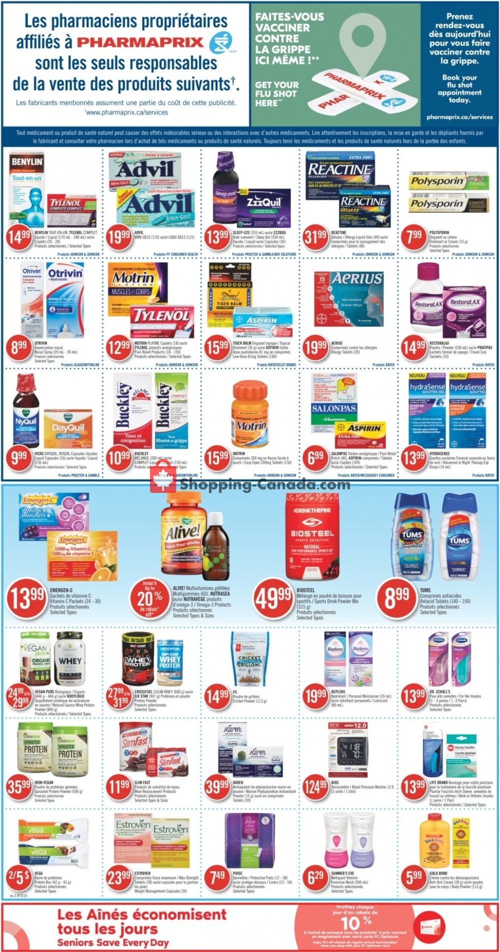Pharmaprix flyer from Saturday November 9, 2019 to Thursday November 14, 2019 - page 4