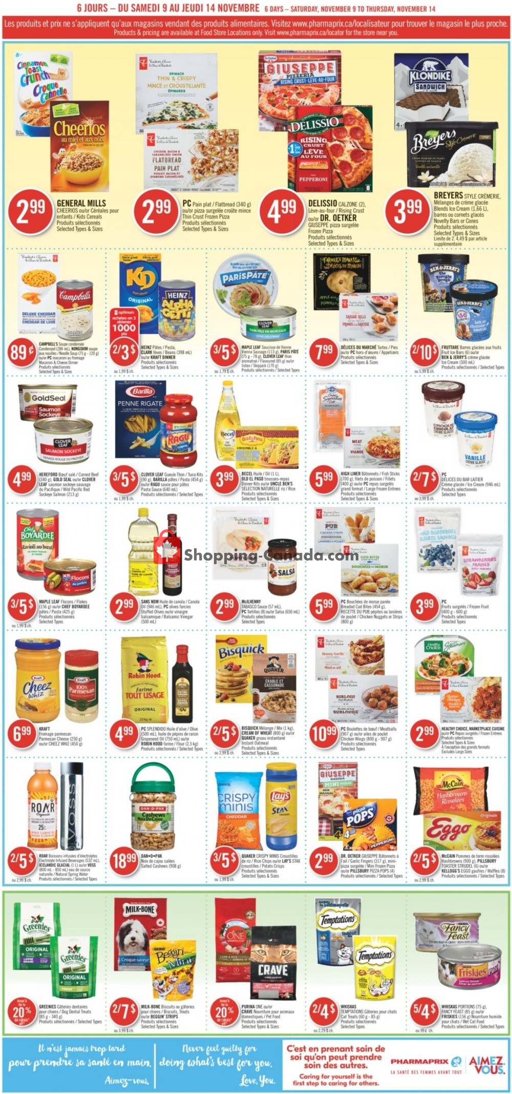 Pharmaprix flyer from Saturday November 9, 2019 to Thursday November 14, 2019 - page 6