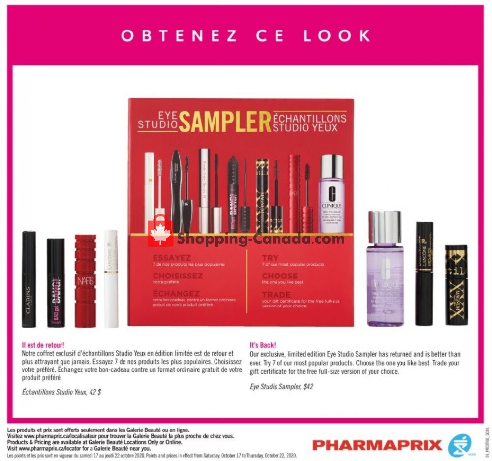 Pharmaprix flyer from Saturday October 17, 2020 to Thursday October 22, 2020 - page 13