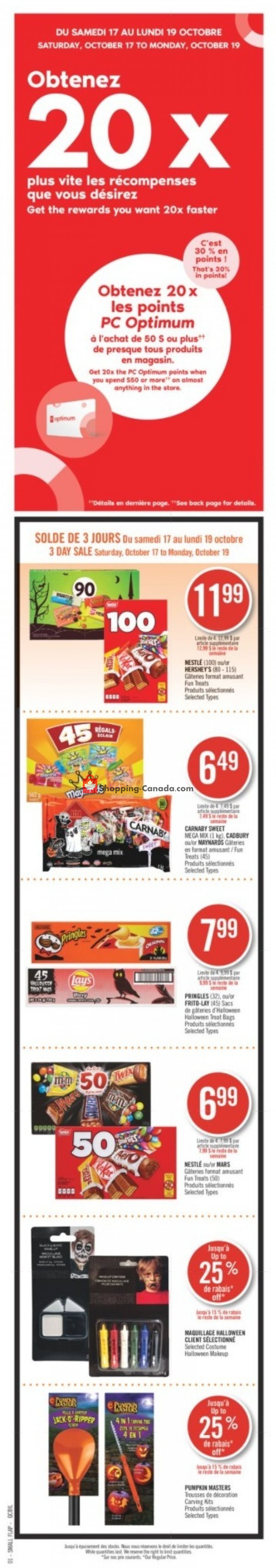 Pharmaprix flyer from Saturday October 17, 2020 to Thursday October 22, 2020 - page 2