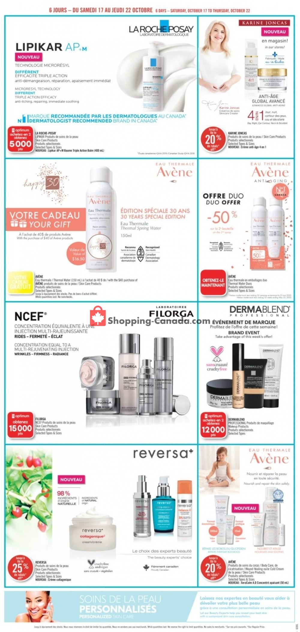 Pharmaprix flyer from Saturday October 17, 2020 to Thursday October 22, 2020 - page 20