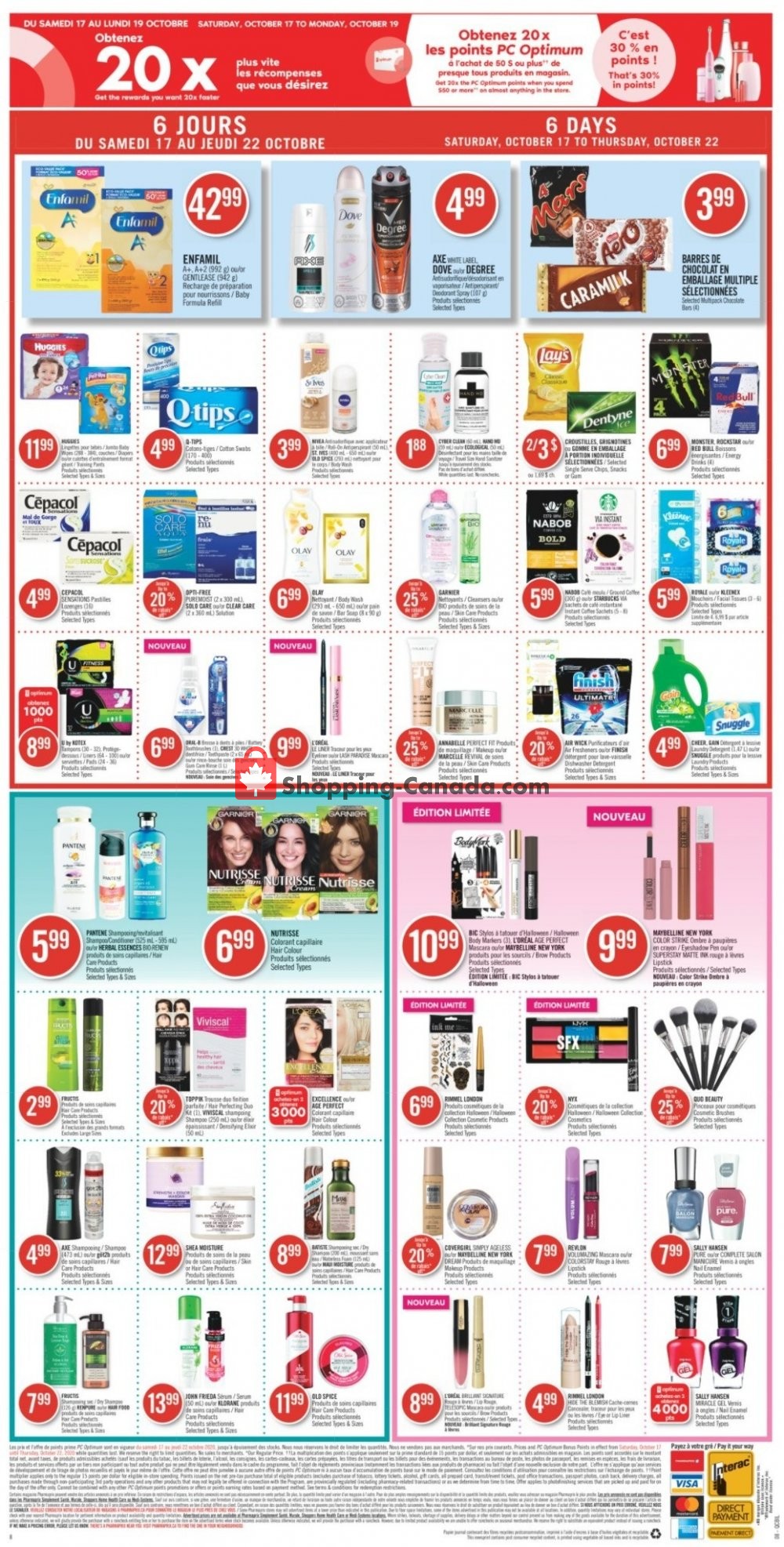 Pharmaprix flyer from Saturday October 17, 2020 to Thursday October 22, 2020 - page 24