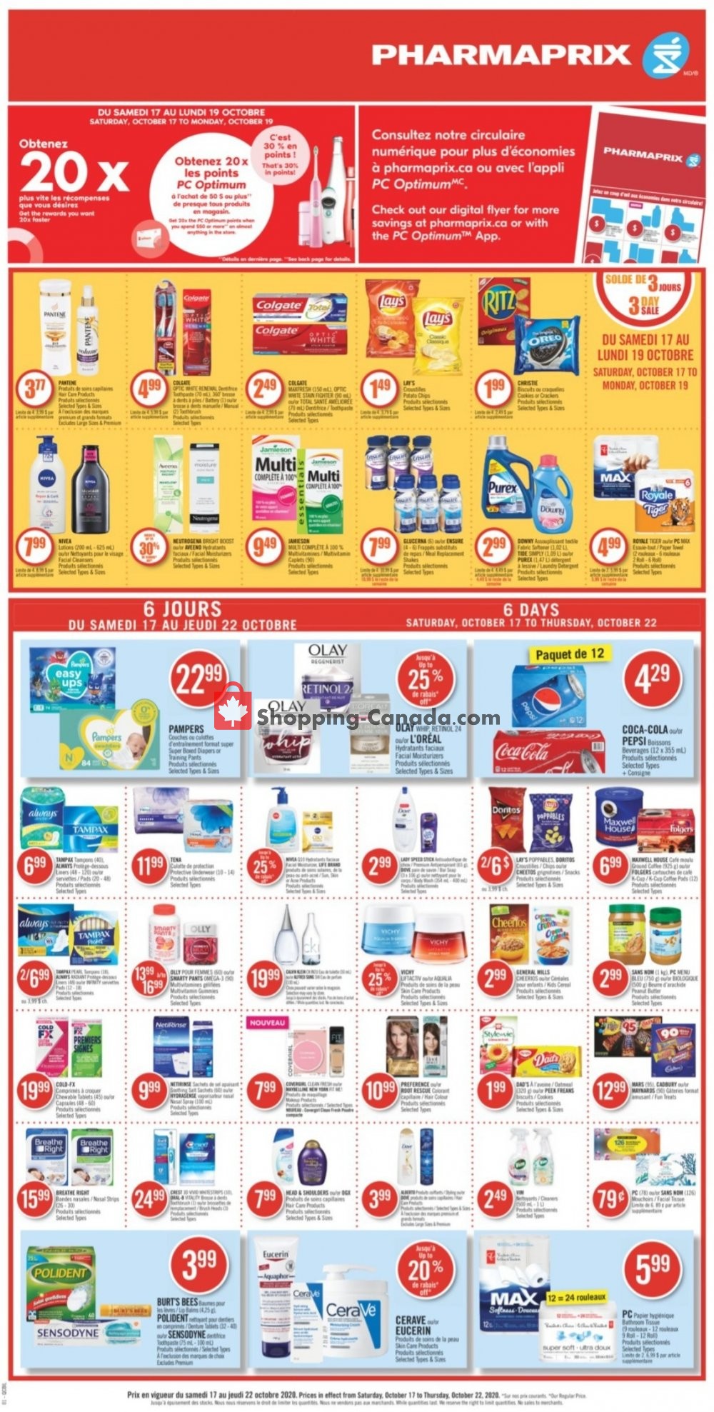 Pharmaprix flyer from Saturday October 17, 2020 to Thursday October 22, 2020 - page 6