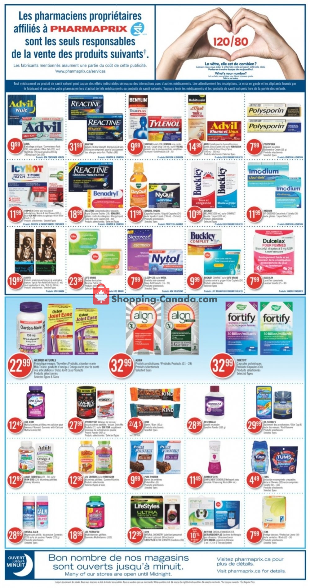 Pharmaprix flyer from Saturday October 17, 2020 to Thursday October 22, 2020 - page 7