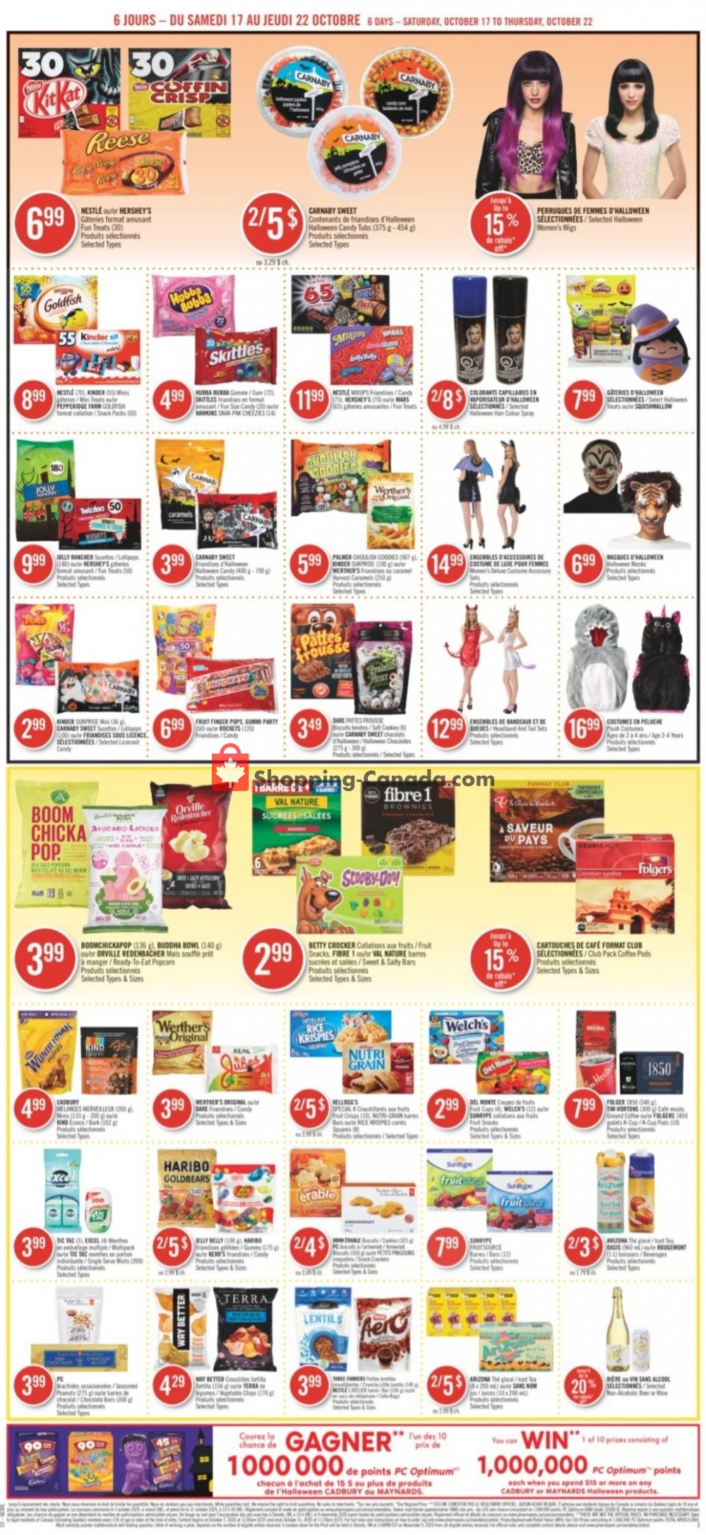 Pharmaprix flyer from Saturday October 17, 2020 to Thursday October 22, 2020 - page 8