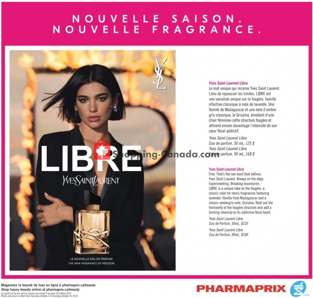 Pharmaprix flyer from Saturday October 5, 2019 to Thursday October 10, 2019 - page 10