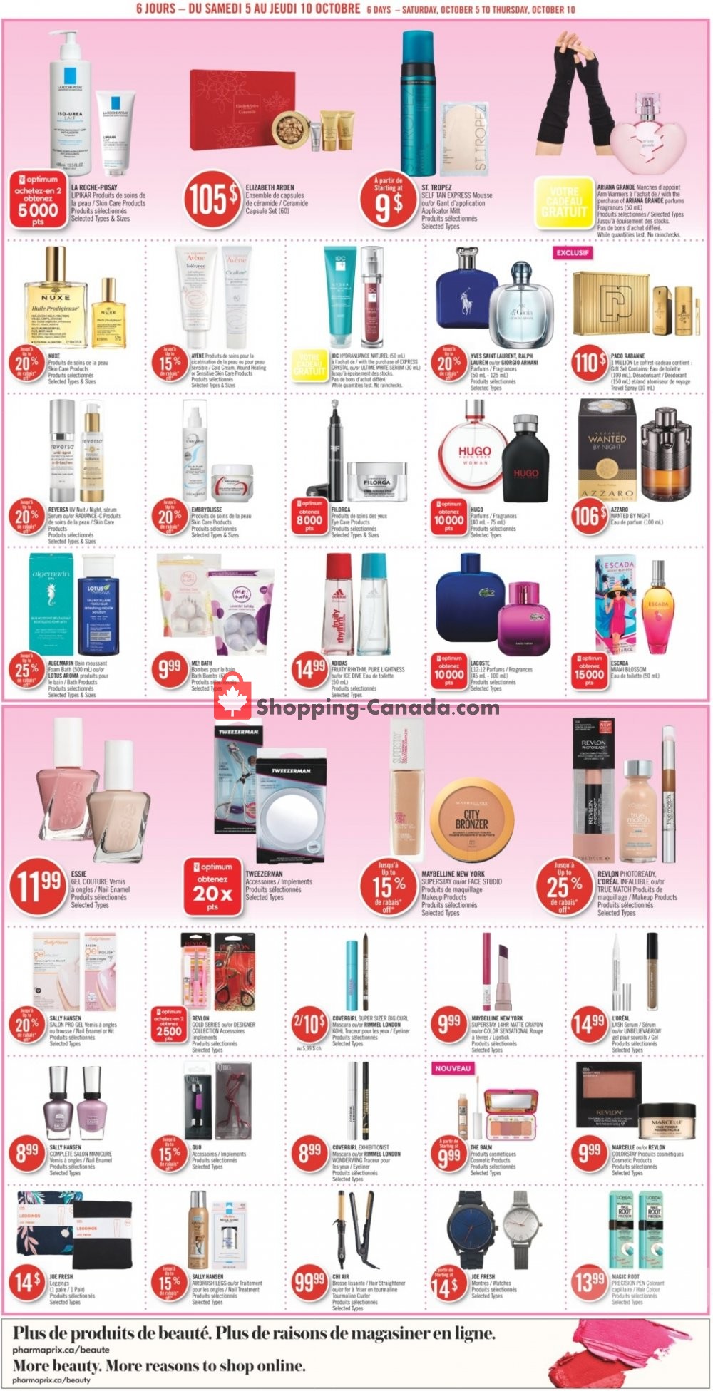 Pharmaprix flyer from Saturday October 5, 2019 to Thursday October 10, 2019 - page 17