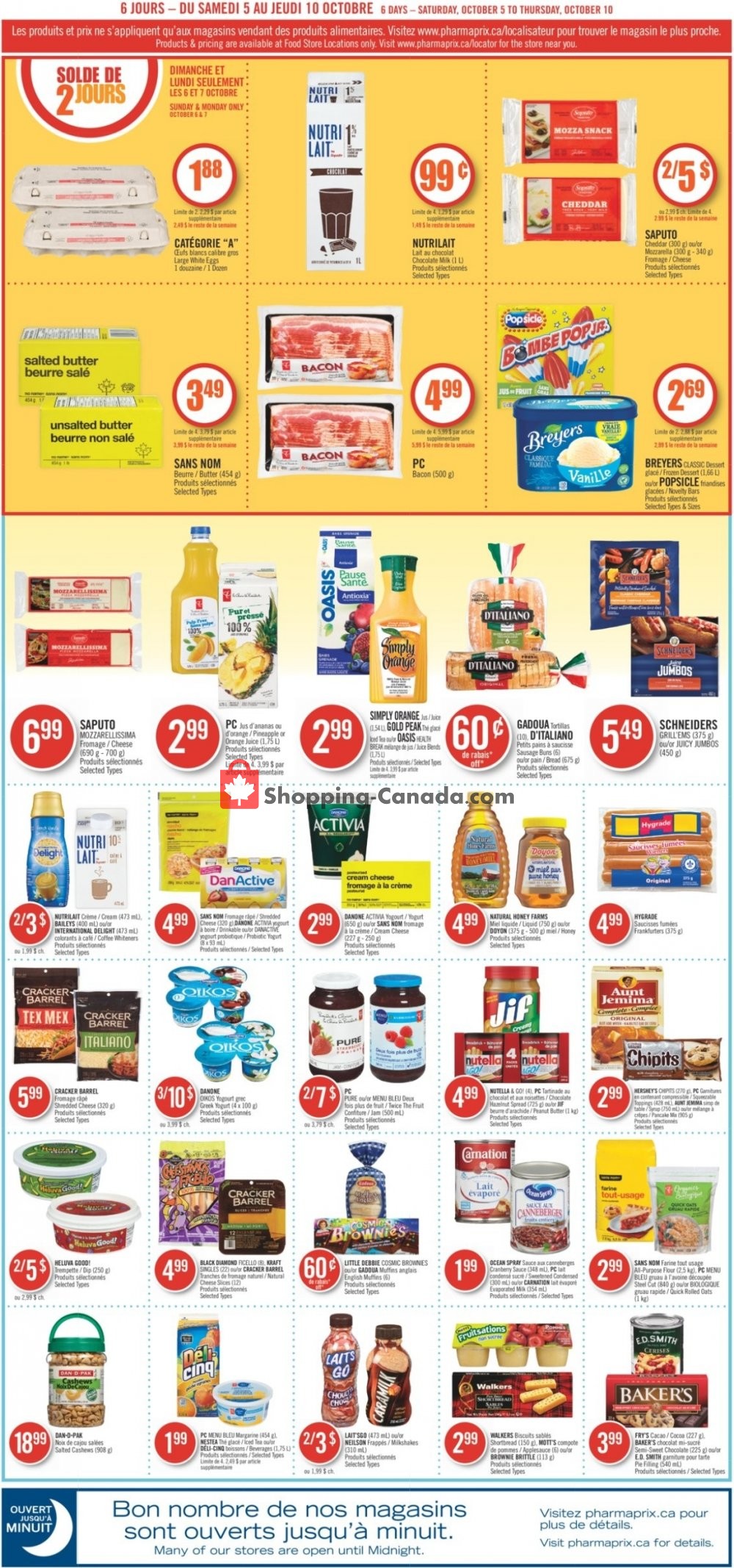 Pharmaprix flyer from Saturday October 5, 2019 to Thursday October 10, 2019 - page 7