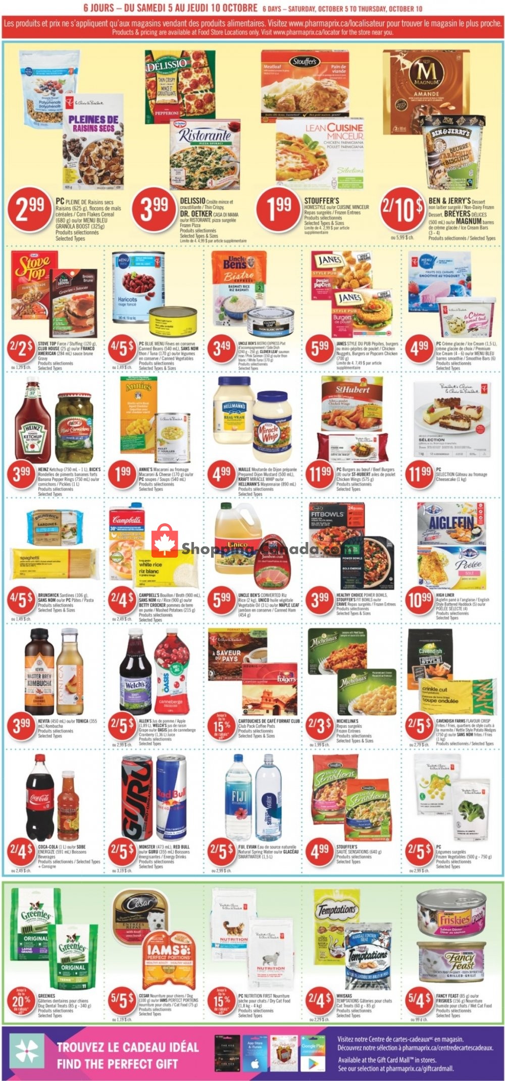 Pharmaprix flyer from Saturday October 5, 2019 to Thursday October 10, 2019 - page 8