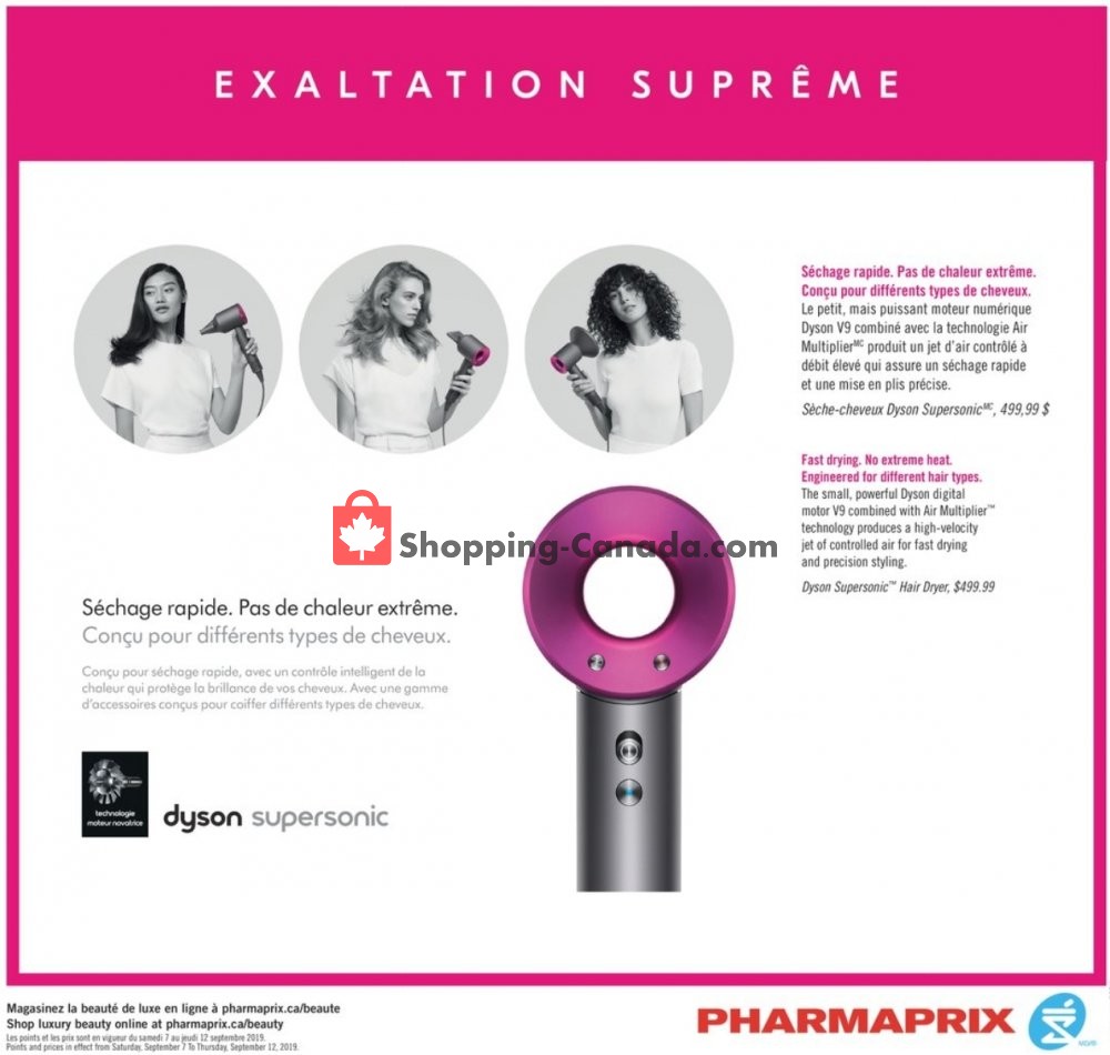 Pharmaprix flyer from Saturday September 7, 2019 to Thursday September 12, 2019 - page 10