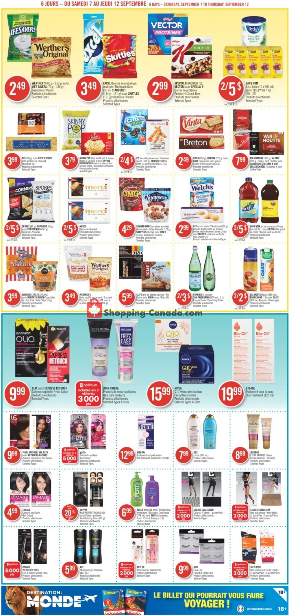 Pharmaprix flyer from Saturday September 7, 2019 to Thursday September 12, 2019 - page 13