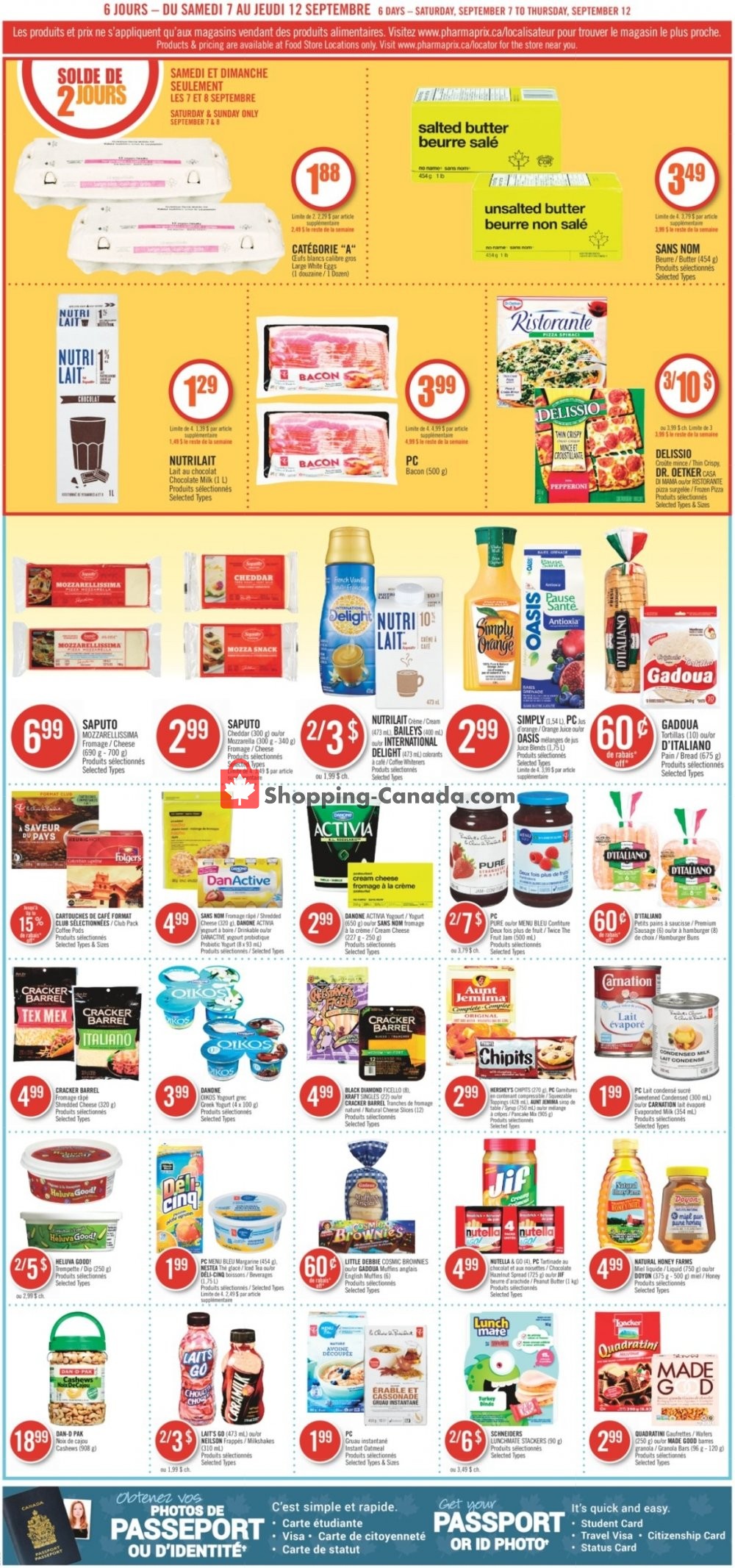 Pharmaprix flyer from Saturday September 7, 2019 to Thursday September 12, 2019 - page 7