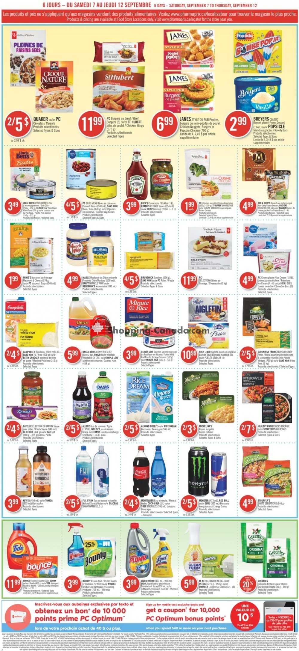Pharmaprix flyer from Saturday September 7, 2019 to Thursday September 12, 2019 - page 8