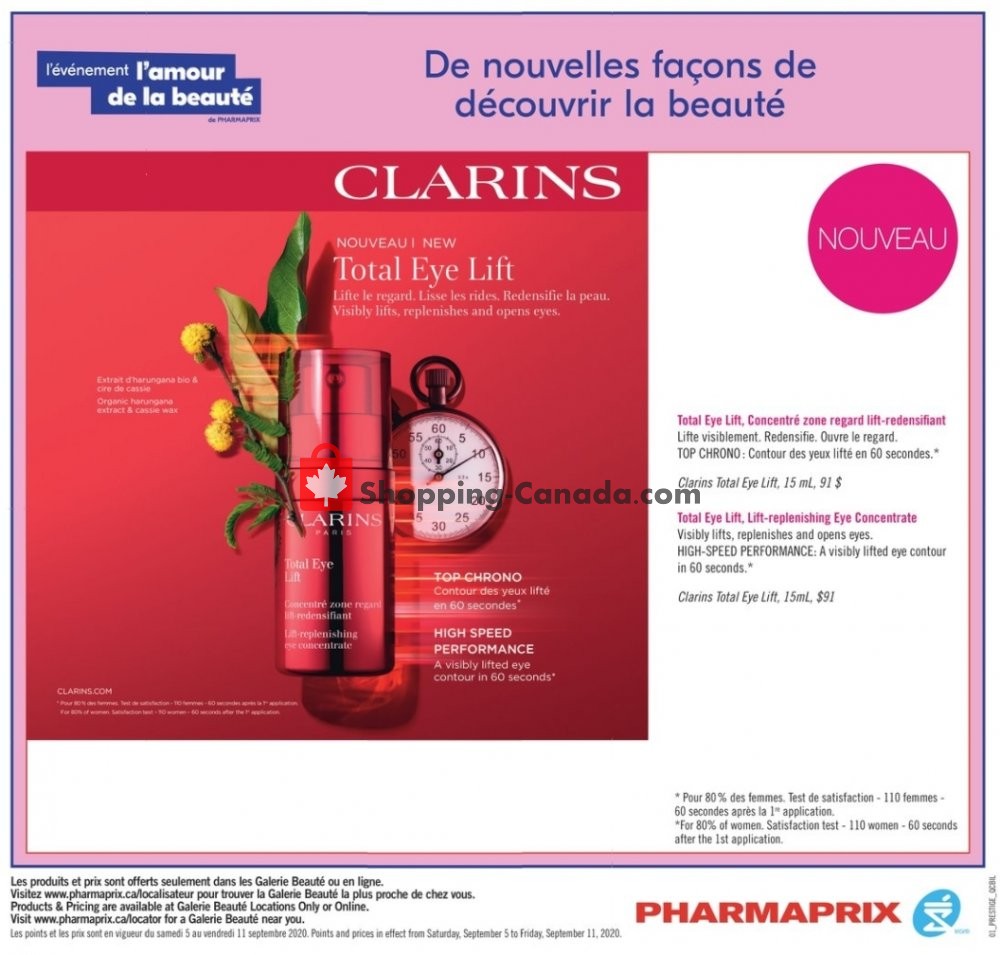 Pharmaprix flyer from Saturday September 5, 2020 to Friday September 11, 2020 - page 13