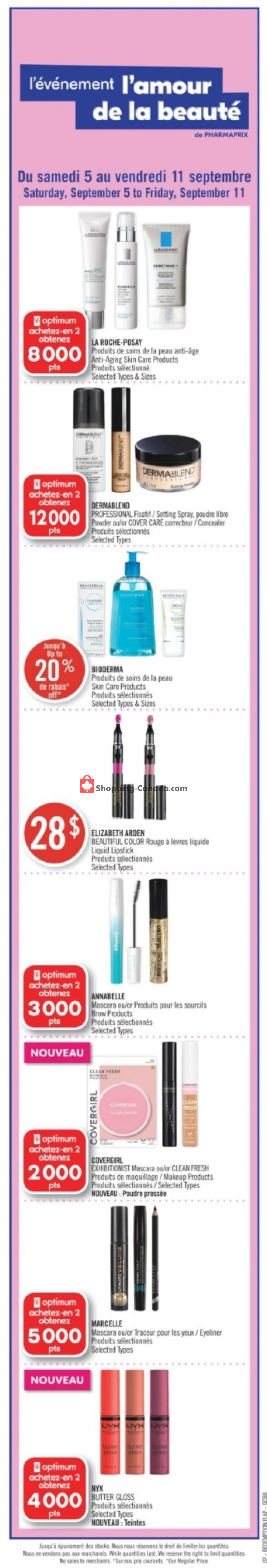 Pharmaprix flyer from Saturday September 5, 2020 to Friday September 11, 2020 - page 4