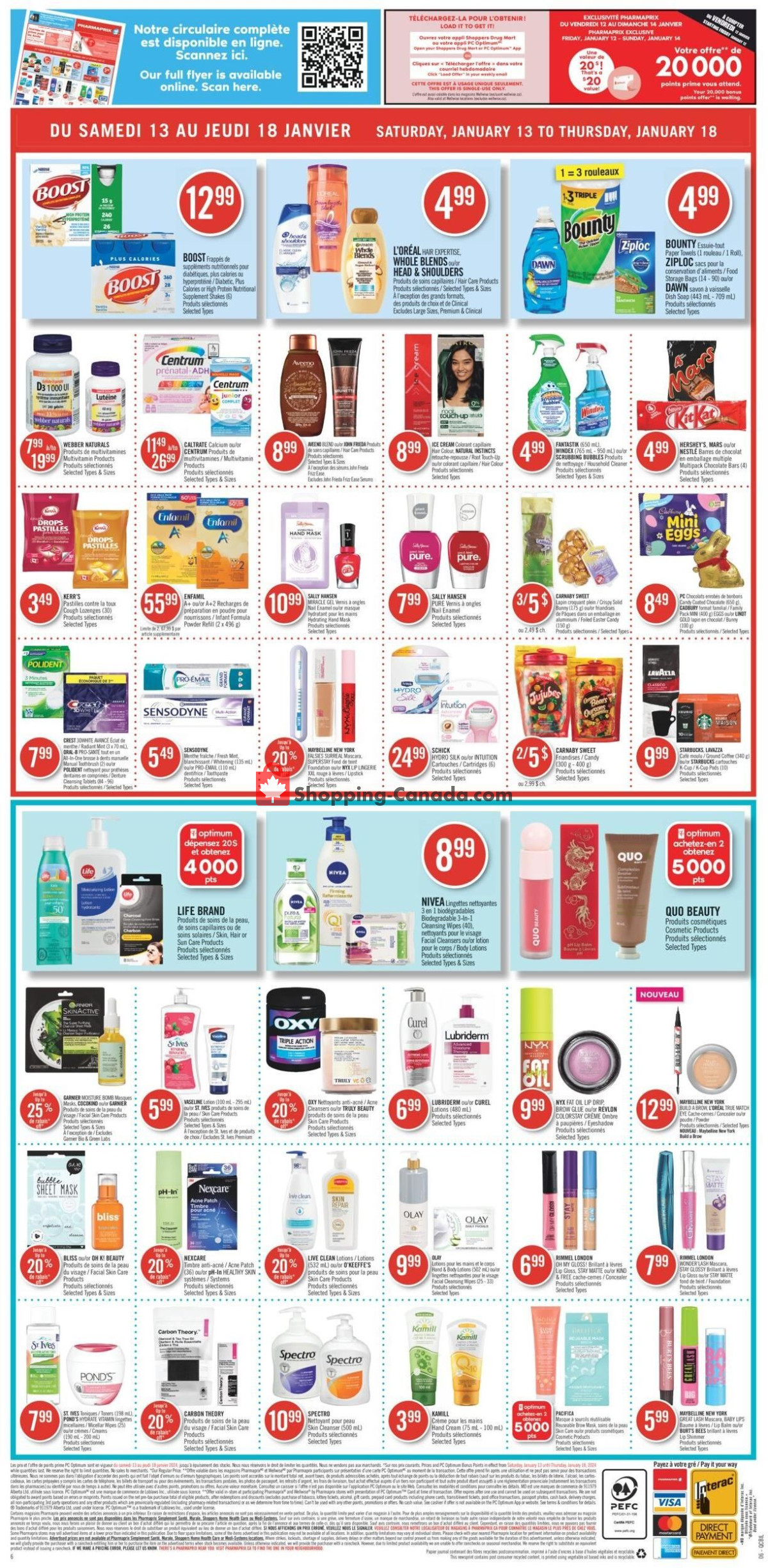 Pharmaprix flyer from Saturday January 13, 2024 to Thursday January 18, 2024 - page 15
