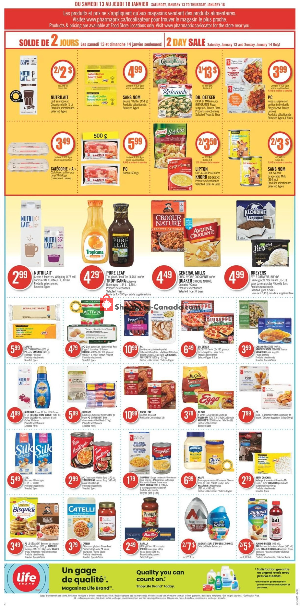 Pharmaprix flyer from Saturday January 13, 2024 to Thursday January 18, 2024 - page 4