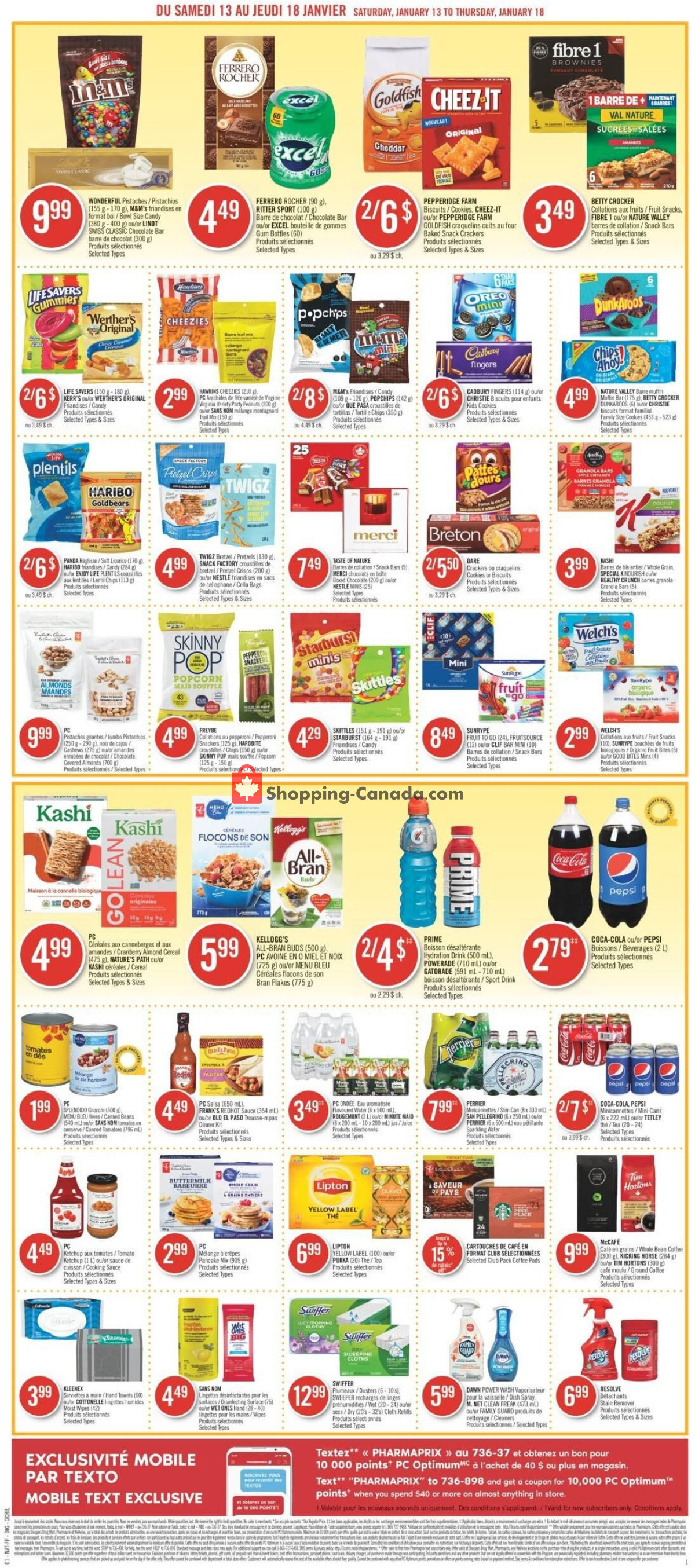 Pharmaprix flyer from Saturday January 13, 2024 to Thursday January 18, 2024 - page 6