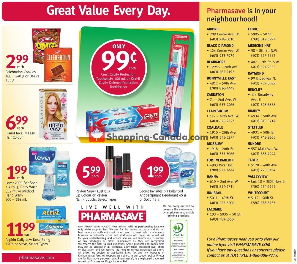 Pharmasave flyer from Friday September 21, 2018 to Thursday September 27, 2018 - page 11