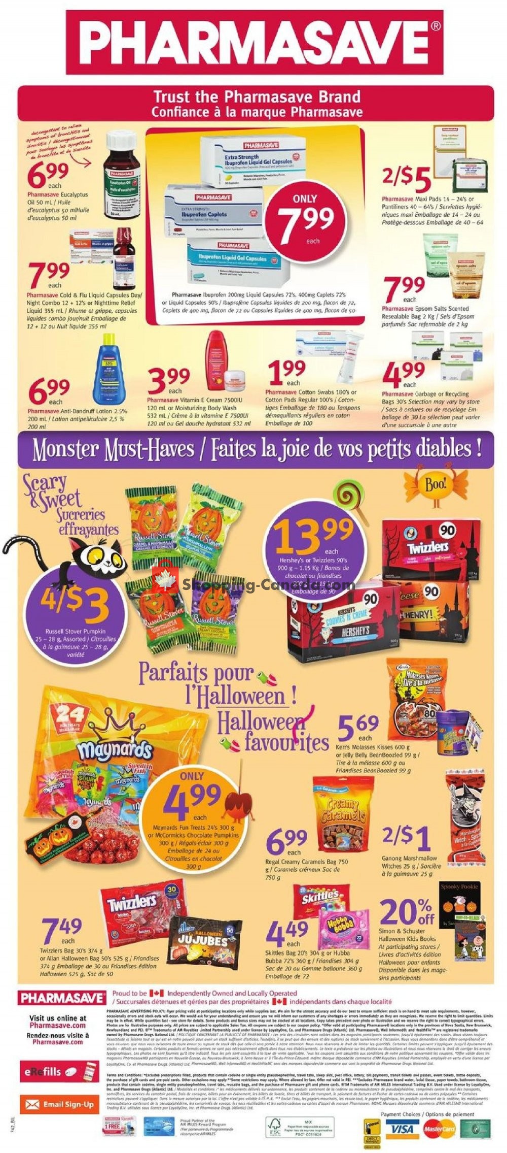 Pharmasave flyer from Friday October 19, 2018 to Thursday October 25, 2018 - page 7
