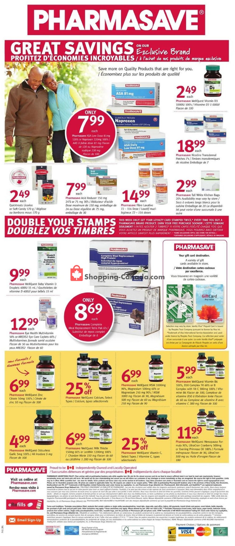 Pharmasave flyer from Friday October 26, 2018 to Thursday November 1, 2018 - page 7