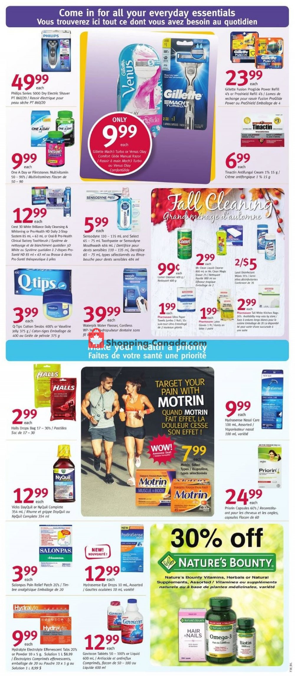 Pharmasave flyer from Friday September 21, 2018 to Thursday September 27, 2018 - page 5