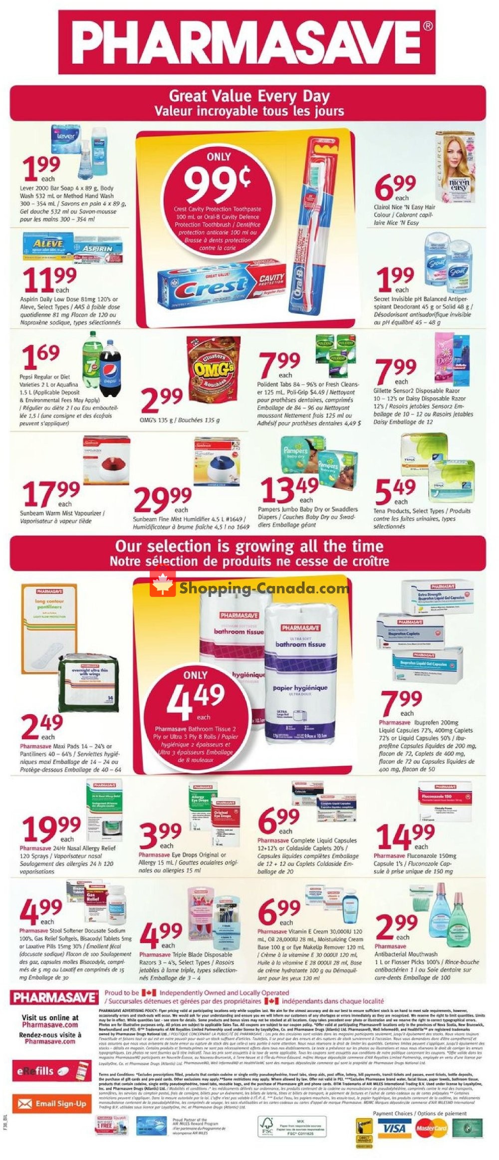 Pharmasave flyer from Friday September 21, 2018 to Thursday September 27, 2018 - page 7