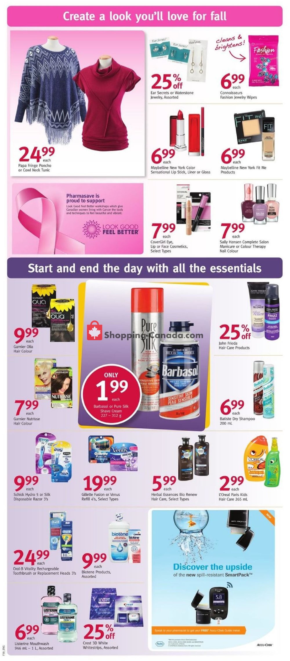 Pharmasave flyer from Friday September 28, 2018 to Thursday October 4, 2018 - page 3