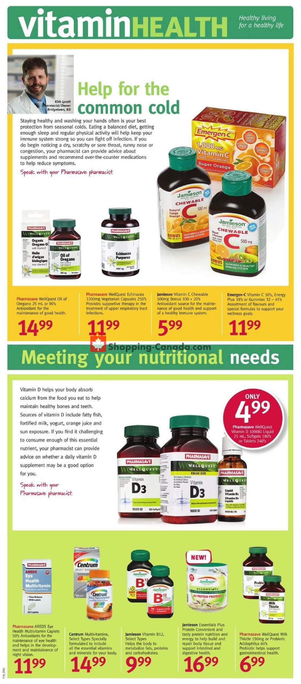 Pharmasave flyer from Friday September 28, 2018 to Thursday October 4, 2018 - page 6