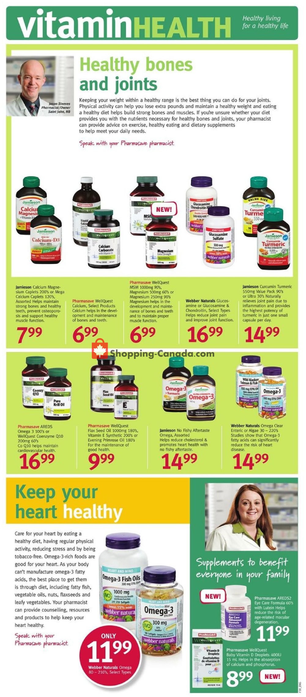 Pharmasave flyer from Friday September 28, 2018 to Thursday October 4, 2018 - page 7