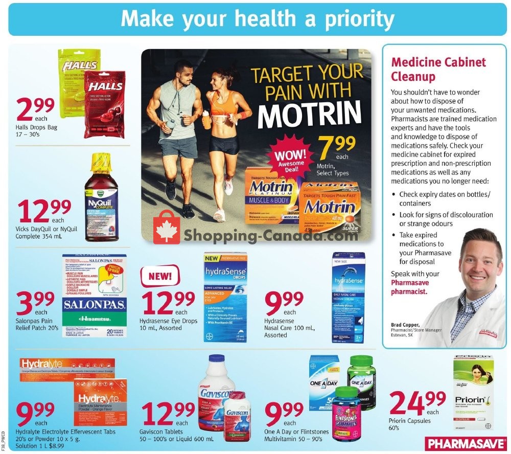 Pharmasave flyer from Friday September 21, 2018 to Thursday September 27, 2018 - page 8