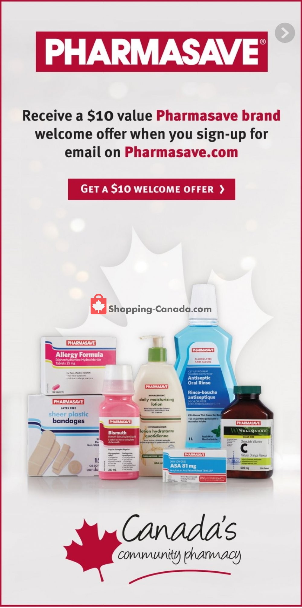 Pharmasave flyer from Friday October 5, 2018 to Thursday October 11, 2018 - page 6