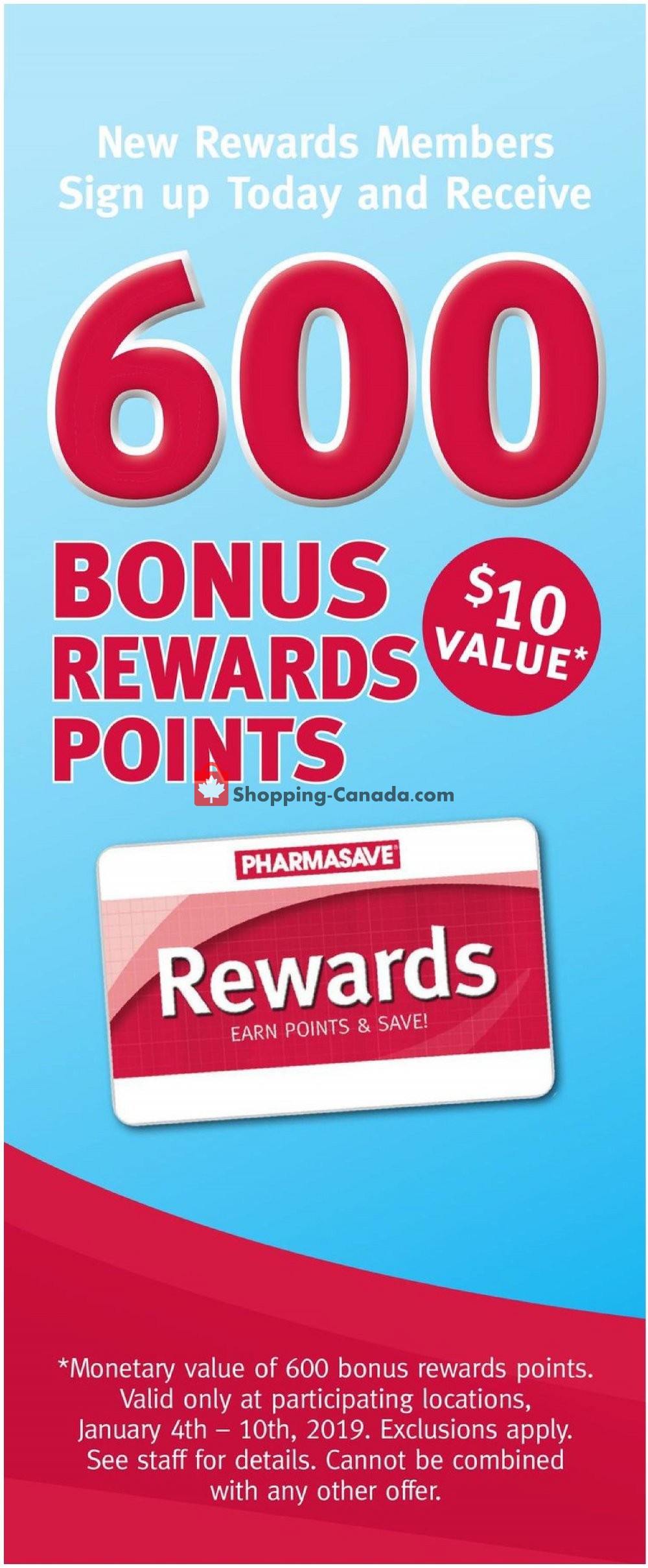 Pharmasave flyer from Friday January 4, 2019 to Thursday January 10, 2019 - page 2