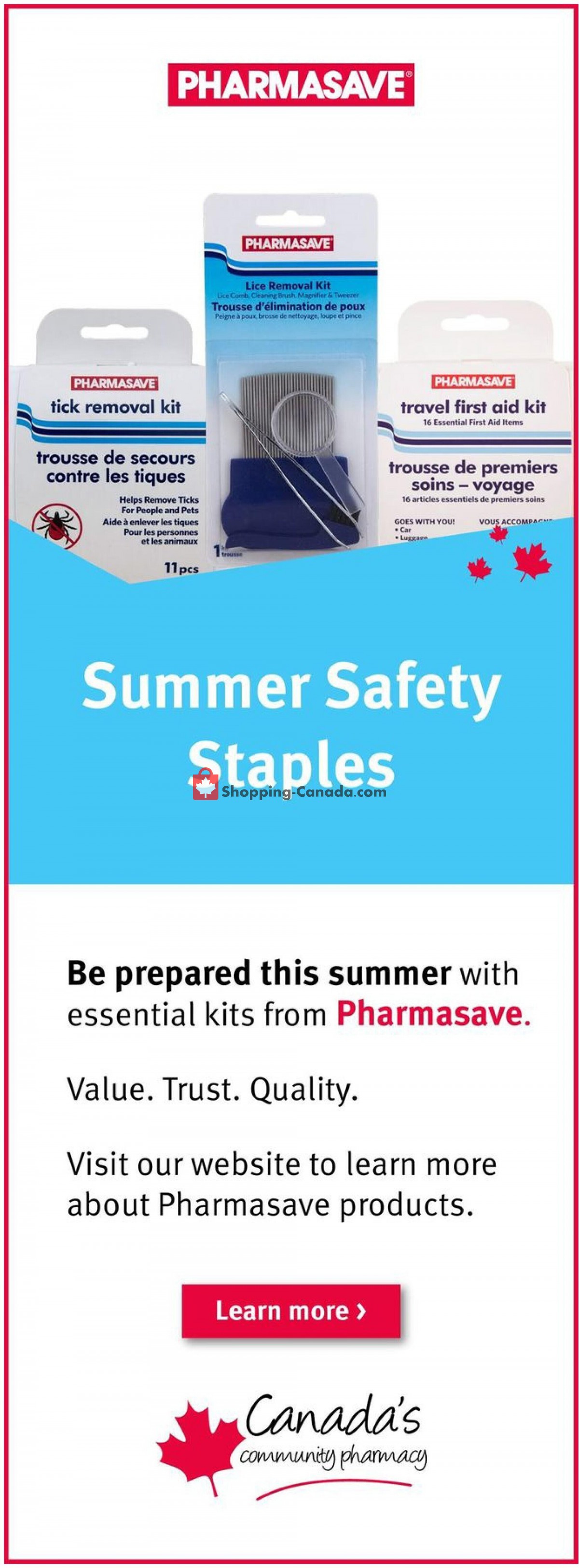 Pharmasave flyer from Friday July 16, 2021 to Thursday July 22, 2021 - page 3