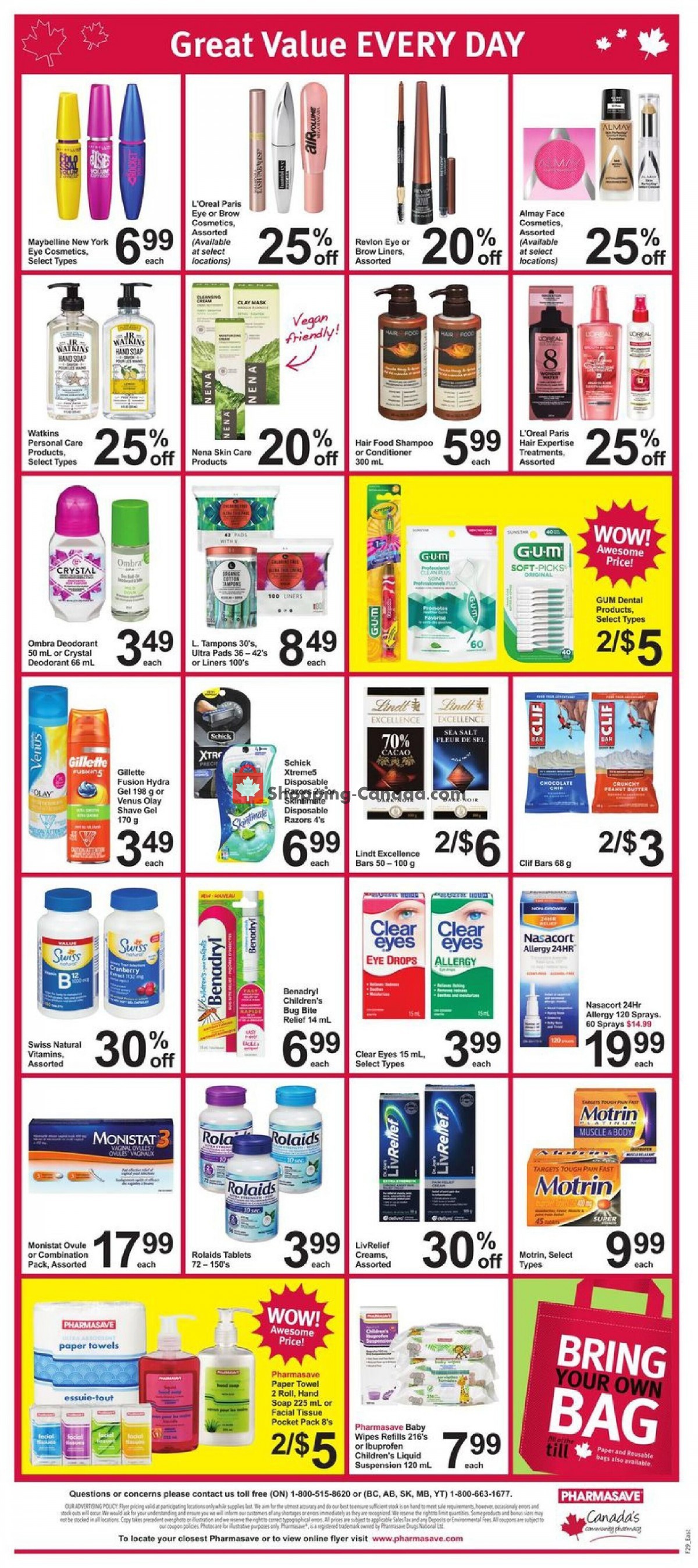 Pharmasave flyer from Friday July 16, 2021 to Thursday July 22, 2021 - page 4