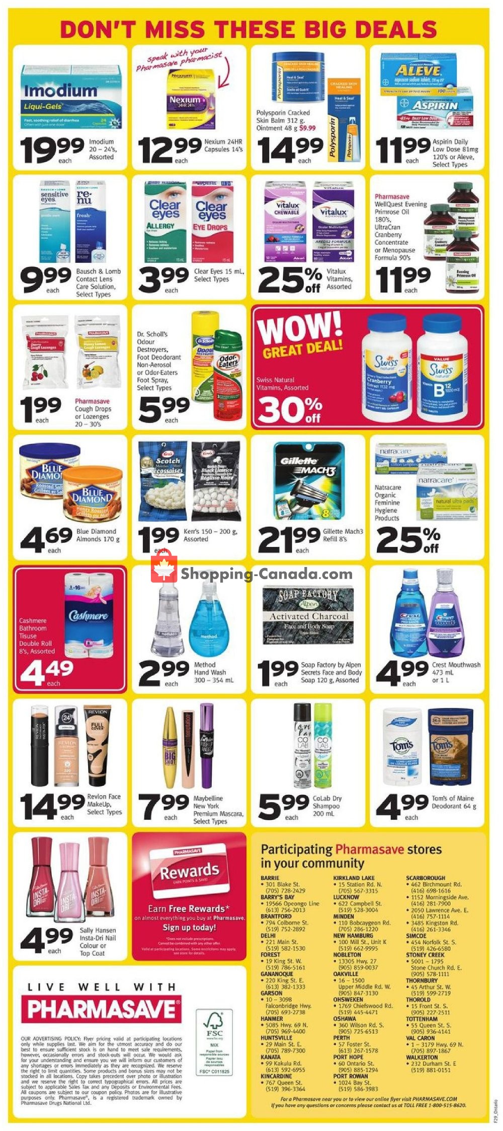 Pharmasave flyer from Friday July 19, 2019 to Thursday July 25, 2019 - page 3