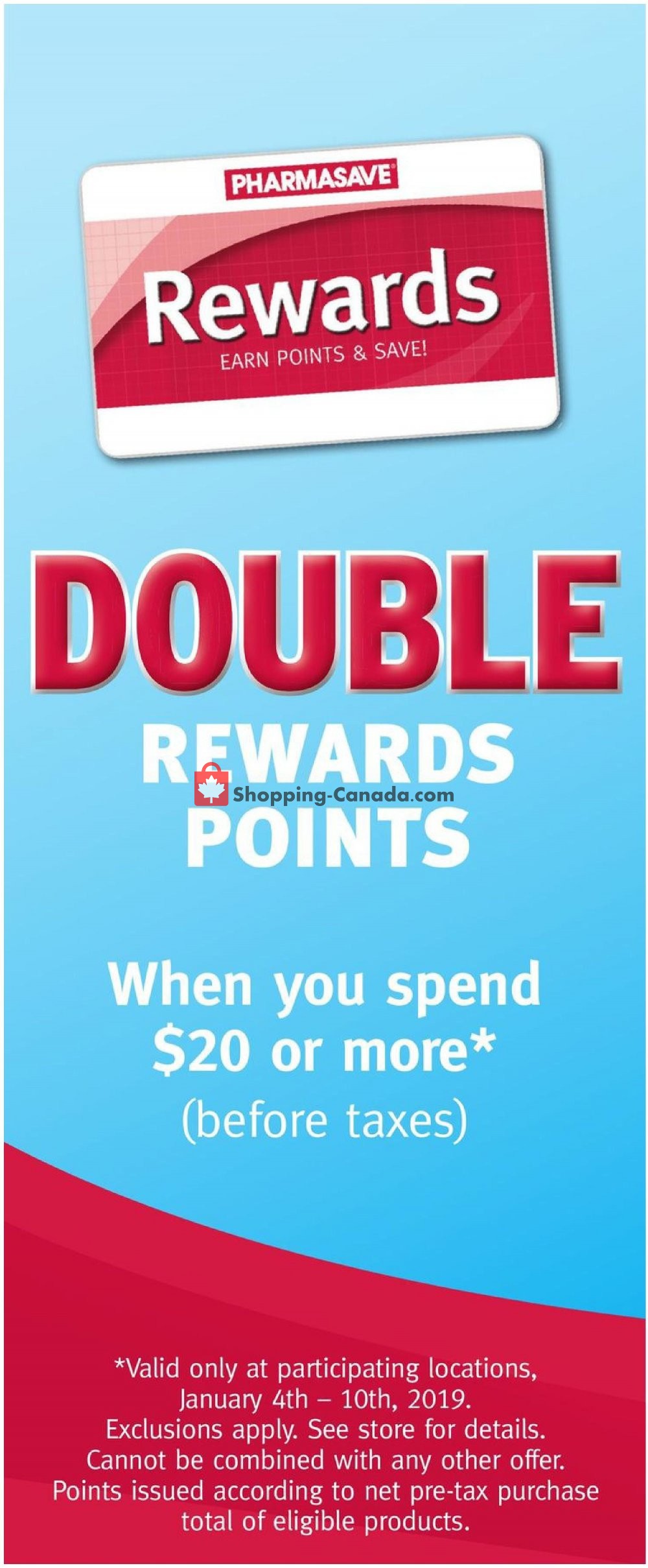 Pharmasave flyer from Friday January 4, 2019 to Thursday January 10, 2019 - page 2