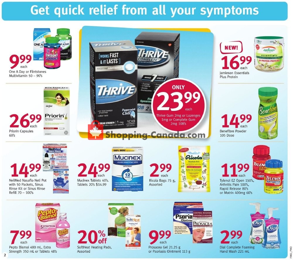 Pharmasave flyer from Friday January 4, 2019 to Thursday January 10, 2019 - page 3