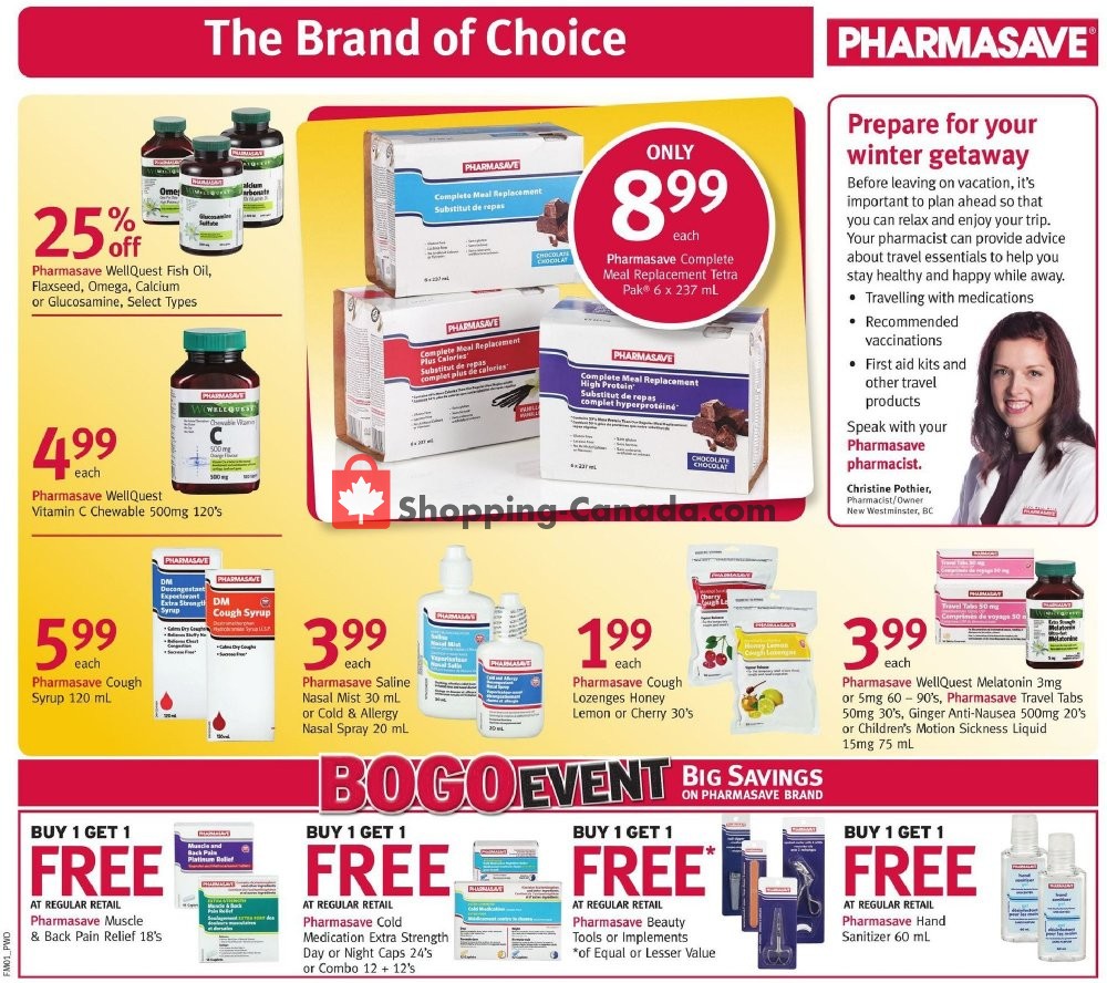 Pharmasave flyer from Friday January 4, 2019 to Thursday January 10, 2019 - page 5
