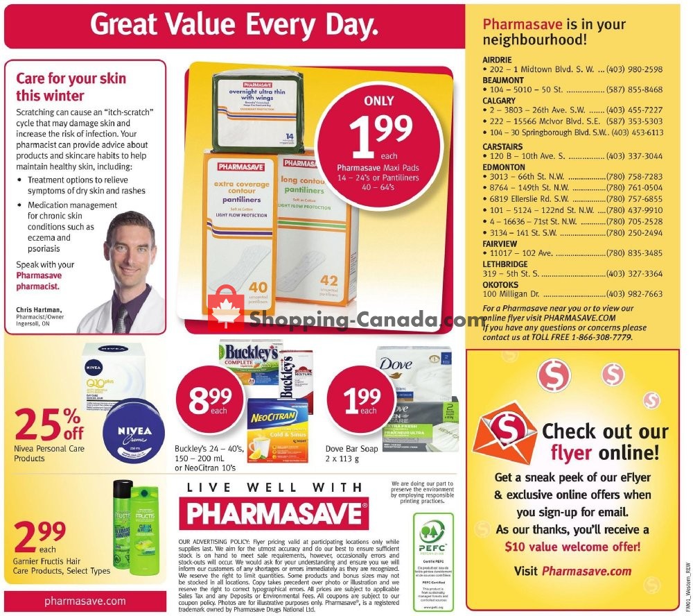 Pharmasave flyer from Friday January 4, 2019 to Thursday January 10, 2019 - page 7
