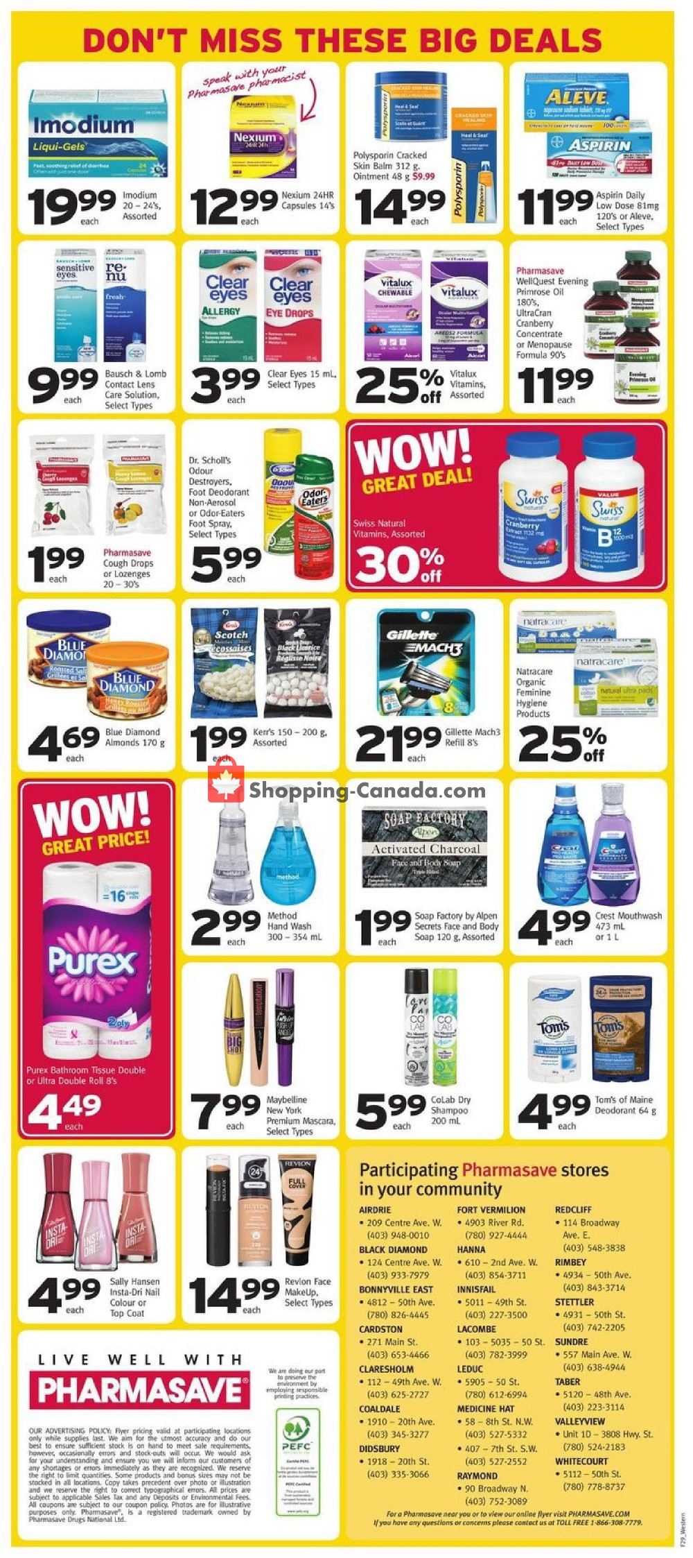 Pharmasave flyer from Friday July 19, 2019 to Thursday July 25, 2019 - page 3