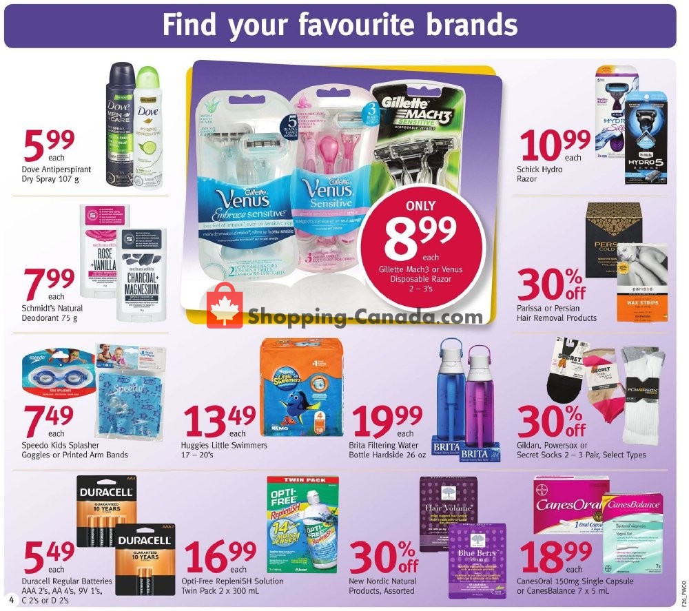 Pharmasave flyer from Friday June 28, 2019 to Thursday July 4, 2019 - page 6
