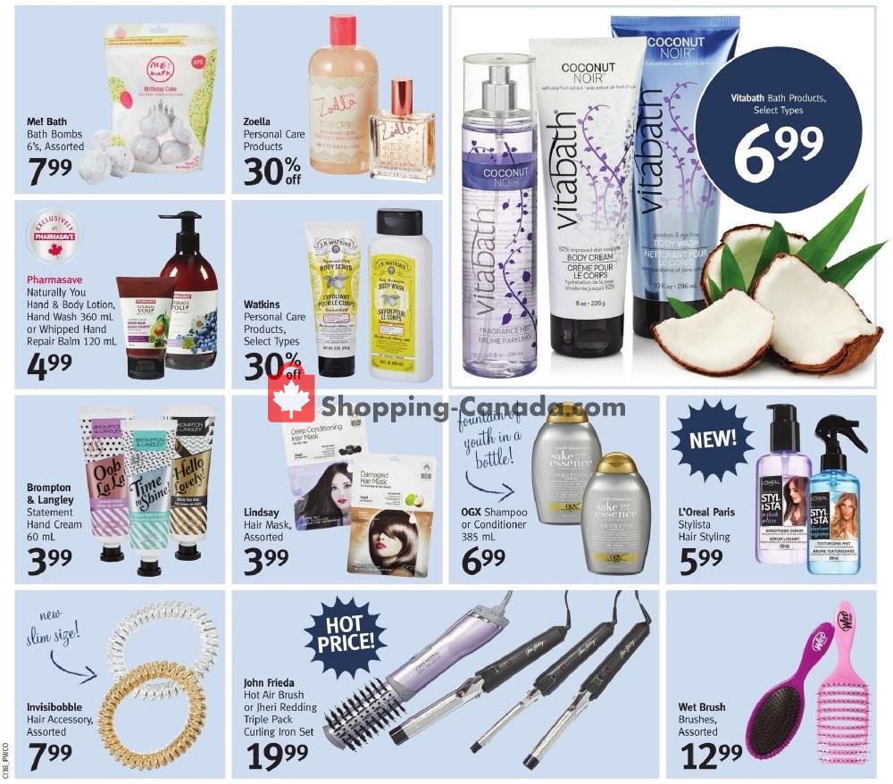 Pharmasave flyer from Friday September 21, 2018 to Thursday October 4, 2018 - page 3
