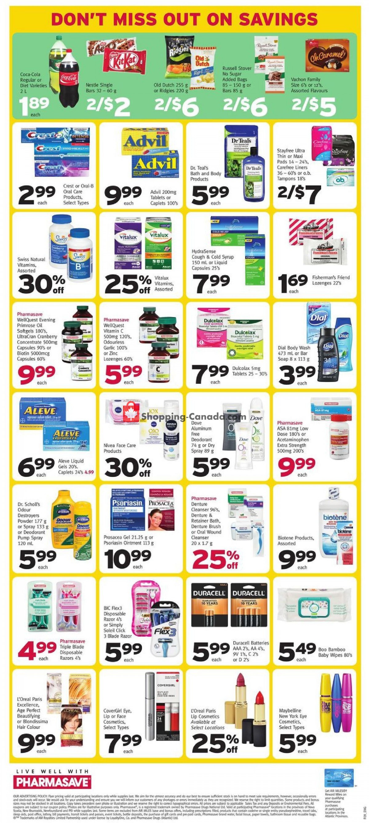 Pharmasave flyer from Friday February 26, 2021 to Thursday March 4, 2021 - page 3