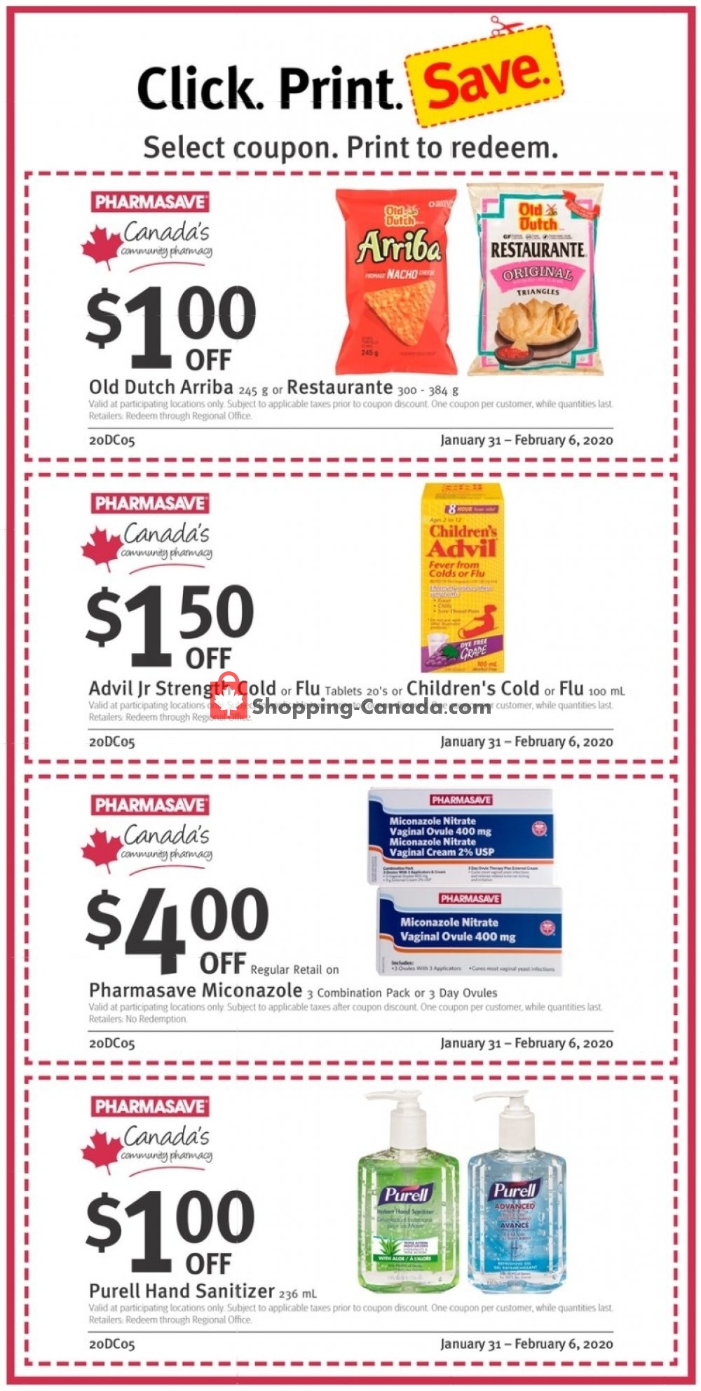 Pharmasave flyer from Friday January 31, 2020 to Thursday February 6, 2020 - page 2