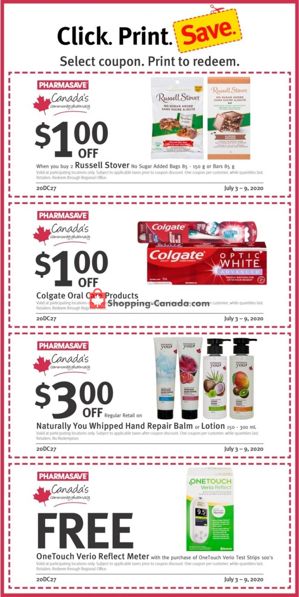 Pharmasave flyer from Friday July 3, 2020 to Thursday July 9, 2020 - page 2
